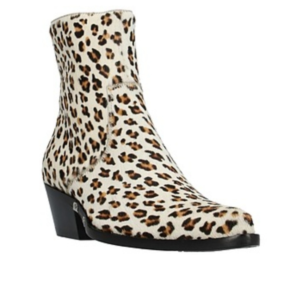 Calvin Klein 205W39NYC Calf Hair Tiesa Ankle Boots